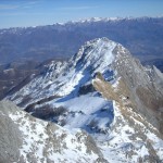 La Pania Secca vista dalla Pania della Croce