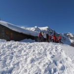 Il rifugio E.Rossi alla Pania