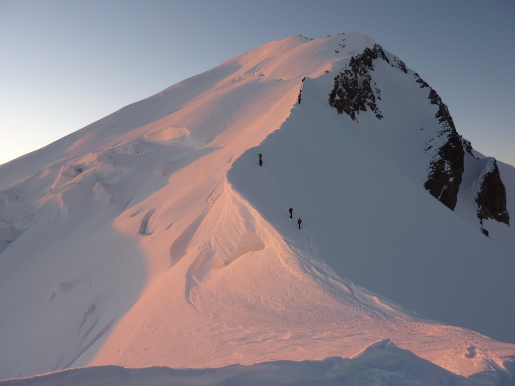 Il Monte Bianco dalla Capanna Vallot