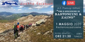 diretta FB 1 maggio- USO BASTONCINI E ZAINO