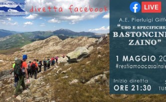 diretta FB 1 maggio- USO BASTONCINI E ZAINO-head